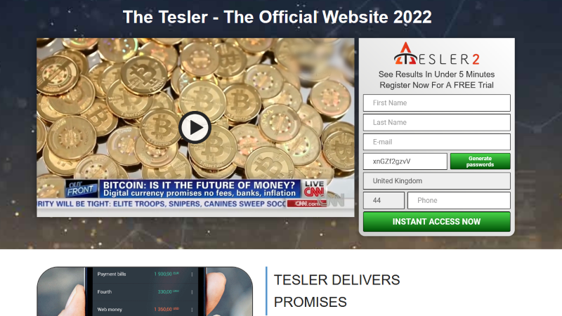 Tesler Investments Trading App